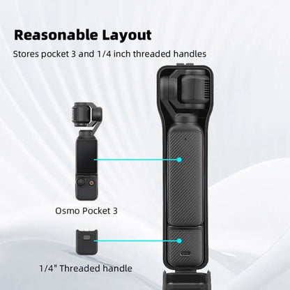 For DJI OSMO POCKET 3 BRDRC Waterproof Storage Box Protective Shell With Lanyard, BRDRC - ORIWHIZBRDRCCase & BagsDJI & Insta360 Accessories