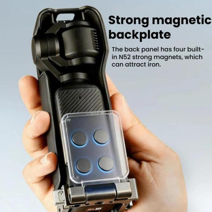For DJI Osmo Pocket 3 COBONE Magnetic Extension Mount Quick - Release Adapter With 1/4 - Inch Screw Hole & Cold Shoe, CPK - 2 - ORIWHIZDJI & Insta360 AccessoriesMount & HolderOsmo Pocket Accessories