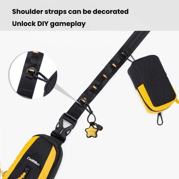 For DJI Osmo Pocket 3 Cwatcun D225 Small Organizer Bag Protective Multifunctional Sports Camera Bag, D225 - ORIWHIZCase & BagsCwatcunDJI & Insta360 Accessories