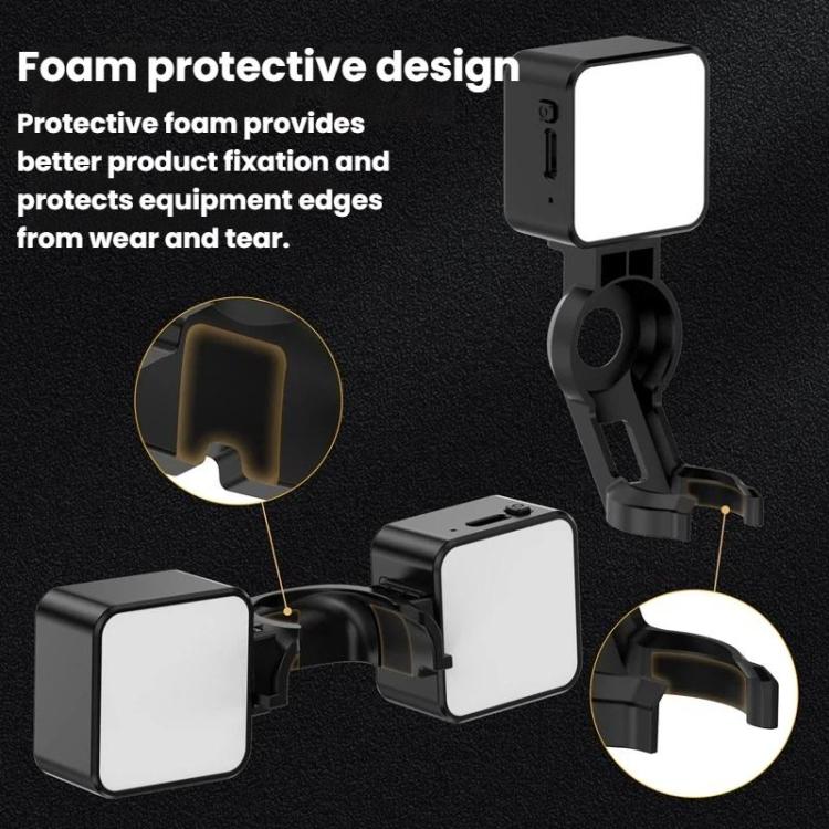 For DJI Osmo Pocket 3 Desiontal PM - 06 Quick - Release Magnetic Fill Light Portable Light For Action Cameras, PM - 06 - ORIWHIZDesiontalDJI & Insta360 AccessoriesOsmo Pocket Accessories