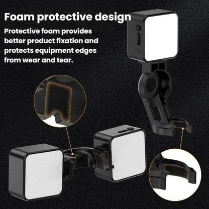 For DJI Osmo Pocket 3 Desiontal PM - 06 Quick - Release Magnetic Fill Light Portable Light For Action Cameras, PM - 06 - ORIWHIZDesiontalDJI & Insta360 AccessoriesOsmo Pocket Accessories