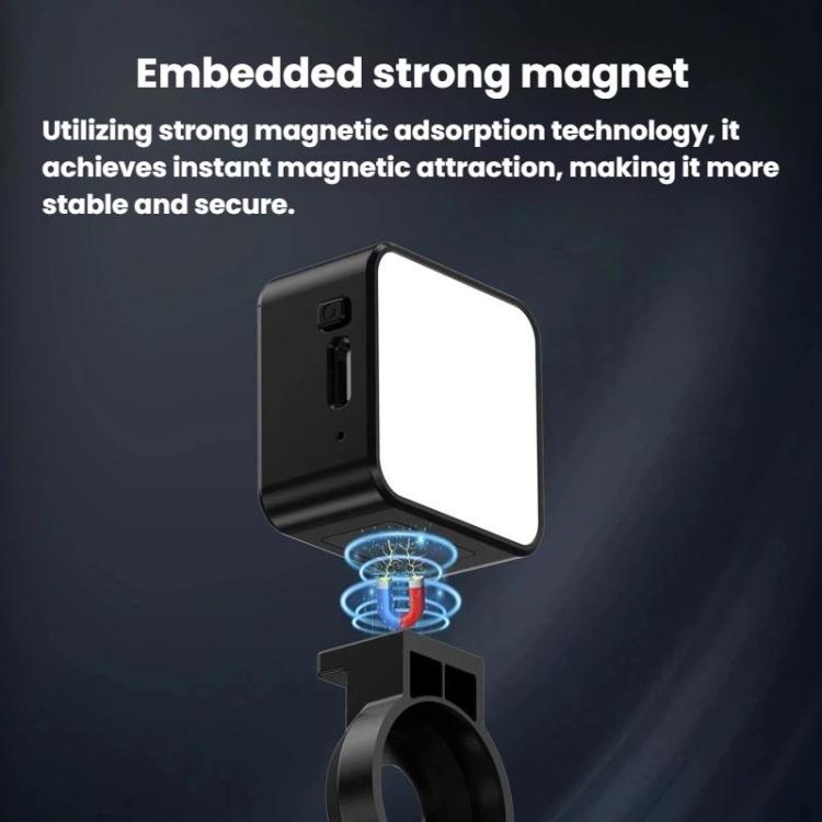 For DJI Osmo Pocket 3 Desiontal PM - 06 Quick - Release Magnetic Fill Light Portable Light For Action Cameras, PM - 06 - ORIWHIZDesiontalDJI & Insta360 AccessoriesOsmo Pocket Accessories
