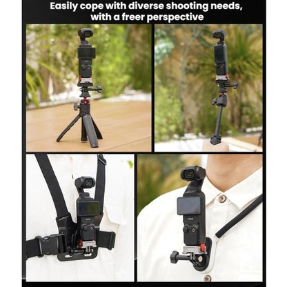 For DJI Osmo Pocket 3 Flymile Dual - Port 1/4" Thread Magnetic Quick - Release Charging Adapter - ORIWHIZDJI & Insta360 AccessoriesFlymileMount & Holder