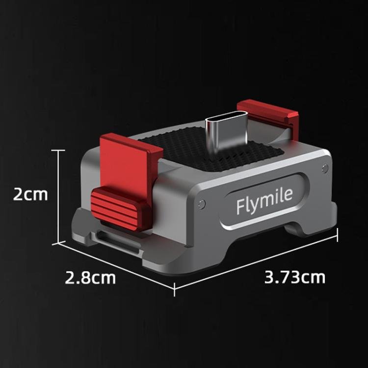 For DJI Osmo Pocket 3 Flymile Dual - Port 1/4" Thread Magnetic Quick - Release Charging Adapter - ORIWHIZDJI & Insta360 AccessoriesFlymileMount & Holder