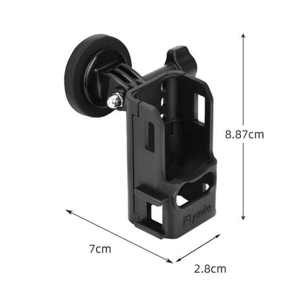 For DJI Osmo Pocket 3 Flymile Magnetic Bracket Fixed Base Back Clip Adapter Bezel Accessories, 4pcs /Set, 6pcs /Set - ORIWHIZDJI & Insta360 AccessoriesFlymileMount & Holder