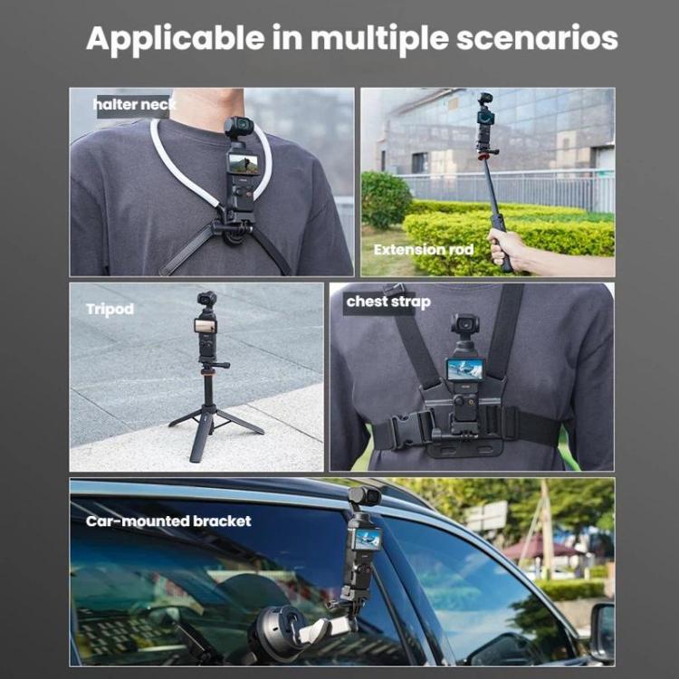 For DJI Osmo Pocket 3 Flymile Magnetic Quick - Release Charging Adapter Base - ORIWHIZDJI & Insta360 AccessoriesFlymileMount & Holder