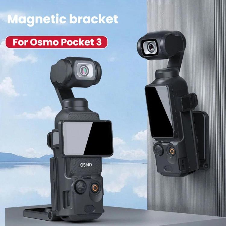 For DJI Osmo Pocket 3 Magnetic Mount Base Holder 180 - Degree Adjustable Stand For Stable Vlogging - ORIWHIZDJI & Insta360 AccessoriesMount & HolderOsmo Pocket Accessories