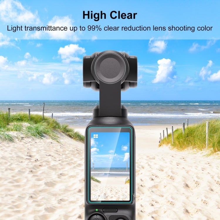 For DJI OSMO Pocket 3 PULUZ 9H 2.5D HD Tempered Glass Lens Protector + Screen Film, For DJI OSMO Pocket 3 - ORIWHIZDJI & Insta360 AccessoriesOsmo Pocket AccessoriesProtective Film & Stickers