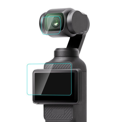 For DJI OSMO Pocket 3 PULUZ 9H 2.5D HD Tempered Glass Lens Protector + Screen Film, For DJI OSMO Pocket 3 - ORIWHIZDJI & Insta360 AccessoriesOsmo Pocket AccessoriesProtective Film & Stickers