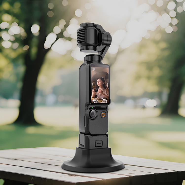 For DJI Osmo Pocket 3 PULUZ Adhesive Type Silicone Dock Desktop Base Bracket, Adhesive Type Base - ORIWHIZDJI & Insta360 AccessoriesMount & HolderOsmo Pocket Accessories