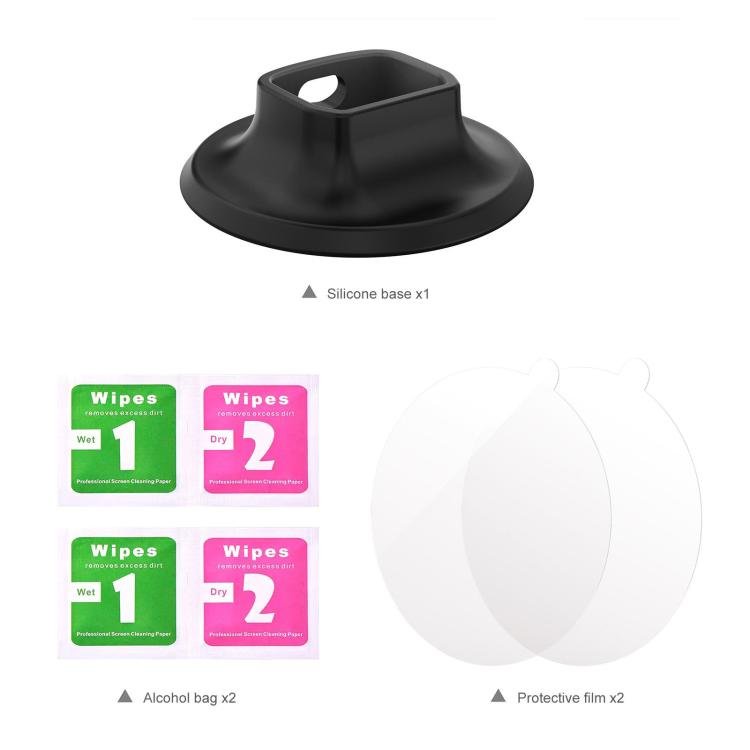 For DJI Osmo Pocket 3 PULUZ Adhesive Type Silicone Dock Desktop Base Bracket, Adhesive Type Base - ORIWHIZDJI & Insta360 AccessoriesMount & HolderOsmo Pocket Accessories