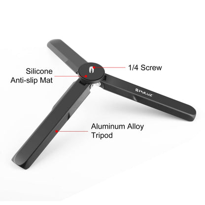 For DJI Osmo Pocket 3 PULUZ Aluminum Alloy Metal Tripod - ORIWHIZDJI & Insta360 AccessoriesMount & HolderOsmo Pocket Accessories