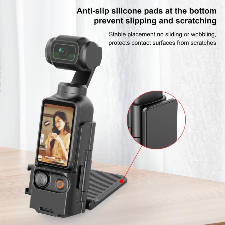 For DJI Osmo Pocket 3 PULUZ Folding Magnetic Mount Base Bracket, Magnetic Mount Base - ORIWHIZDJI & Insta360 AccessoriesMount & HolderOsmo Pocket Accessories