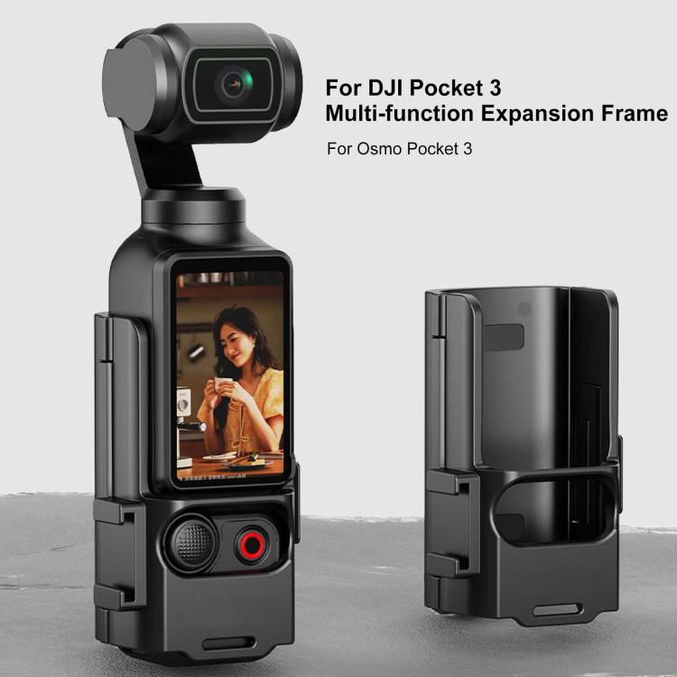 For DJI OSMO Pocket 3 PULUZ Plastic Protection Frame Expansion Cold Shoe Adapter Bracket, Plastic Protection Frame - ORIWHIZDJI & Insta360 AccessoriesMount & HolderOsmo Pocket Accessories
