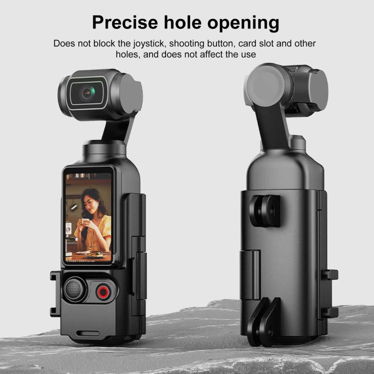 For DJI OSMO Pocket 3 PULUZ Plastic Protection Frame Expansion Cold Shoe Adapter Bracket, Plastic Protection Frame - ORIWHIZDJI & Insta360 AccessoriesMount & HolderOsmo Pocket Accessories