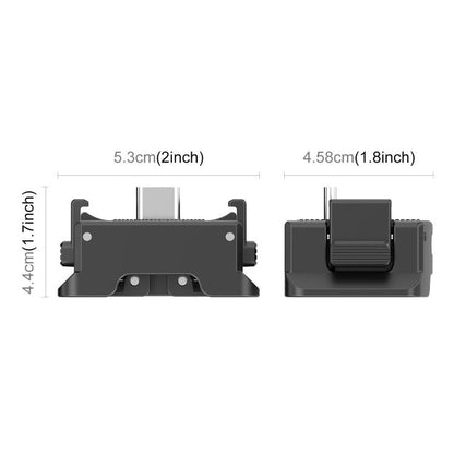 For DJI Osmo Pocket 3 PULUZ Plastic Quick - Release Charging Adapter Base, Charging Adapter Base - ORIWHIZDJI & Insta360 AccessoriesMount & HolderOsmo Pocket Accessories