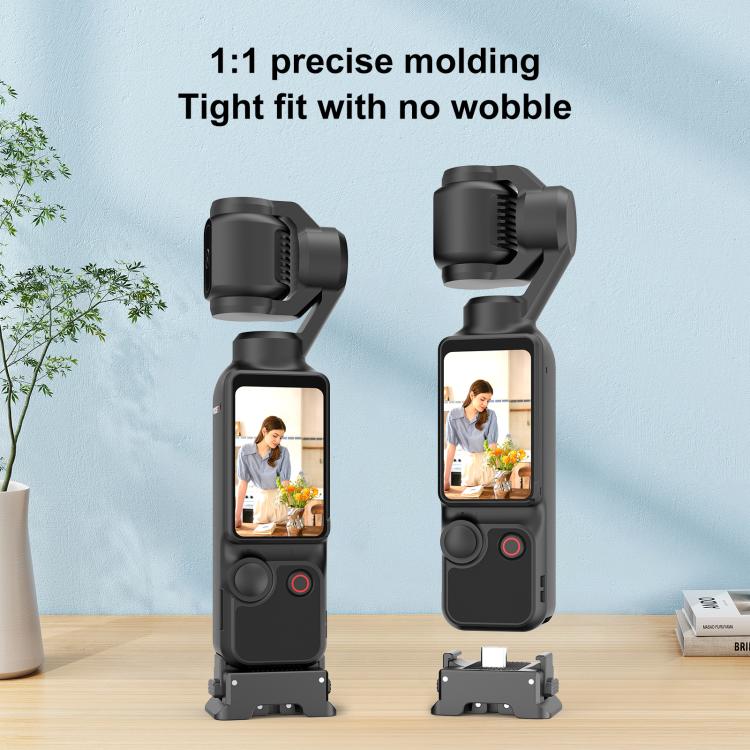 For DJI Osmo Pocket 3 PULUZ Plastic Quick - Release Charging Adapter Base, Charging Adapter Base - ORIWHIZDJI & Insta360 AccessoriesMount & HolderOsmo Pocket Accessories