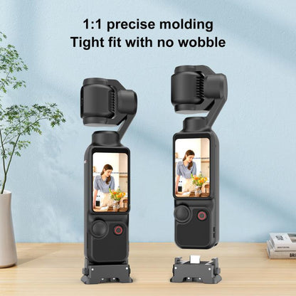 For DJI Osmo Pocket 3 PULUZ Plastic Quick - Release Charging Adapter Base, Charging Adapter Base - ORIWHIZDJI & Insta360 AccessoriesMount & HolderOsmo Pocket Accessories