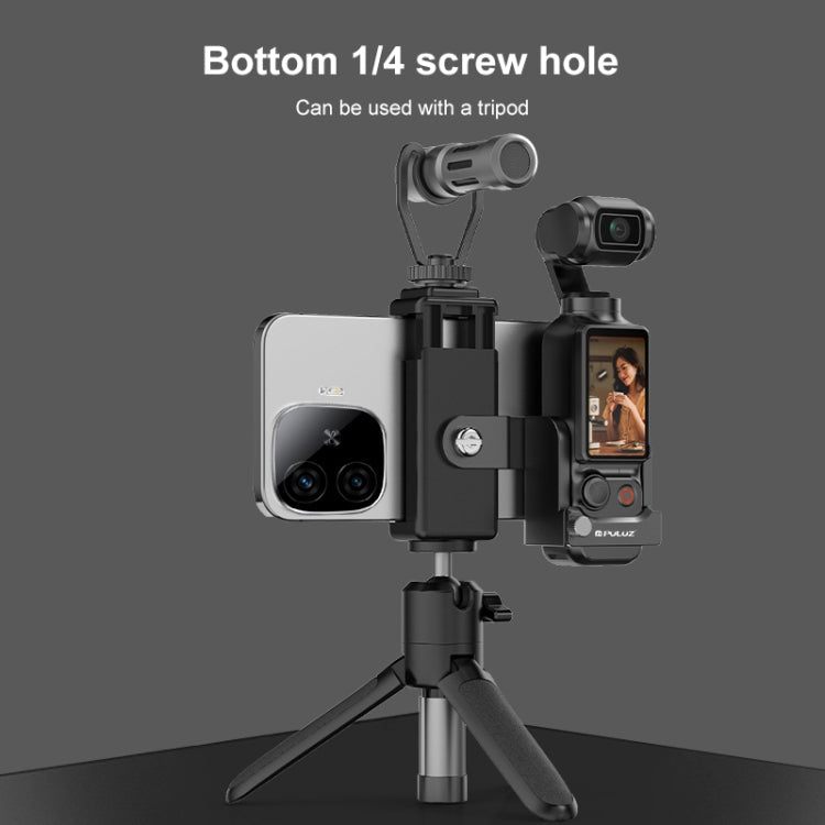 For DJI OSMO Pocket 3 PULUZ Protective Frame Expansion Phone Clamp Adapter Bracket, Phone Clamp Frame - ORIWHIZDJI & Insta360 AccessoriesMount & HolderOsmo Pocket Accessories