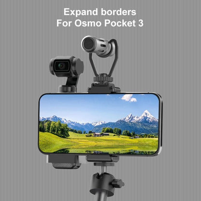 For DJI OSMO Pocket 3 PULUZ Protective Frame Expansion Phone Clamp Adapter Bracket, Phone Clamp Frame - ORIWHIZDJI & Insta360 AccessoriesMount & HolderOsmo Pocket Accessories