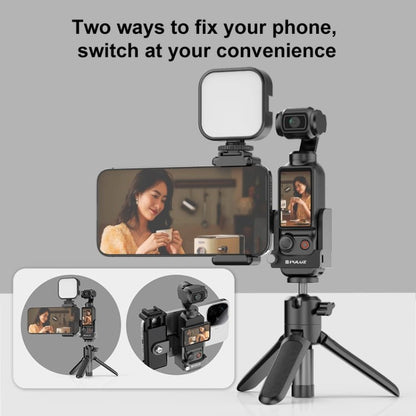 For DJI OSMO Pocket 3 PULUZ Protective Frame Expansion Phone Clamp Adapter Bracket, Phone Clamp Frame - ORIWHIZDJI & Insta360 AccessoriesMount & HolderOsmo Pocket Accessories