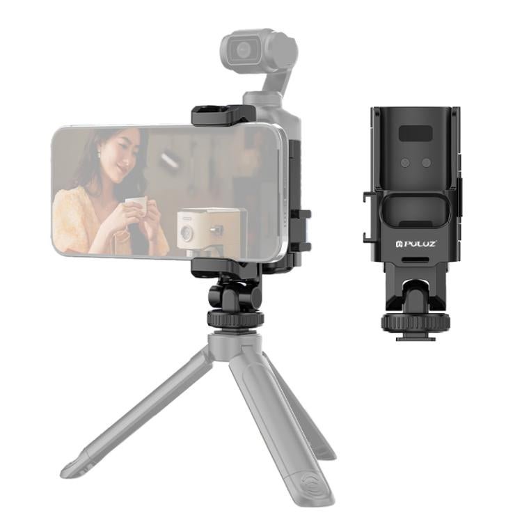 For DJI OSMO Pocket 3 PULUZ Protective Frame Expansion Phone Clamp, Compatible with Tripod Pole - ORIWHIZDJI & Insta360 AccessoriesMount & HolderOsmo Pocket Accessories