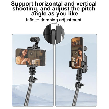 For DJI OSMO Pocket 3 PULUZ Protective Frame Expansion Phone Clamp, Compatible with Tripod Pole - ORIWHIZDJI & Insta360 AccessoriesMount & HolderOsmo Pocket Accessories