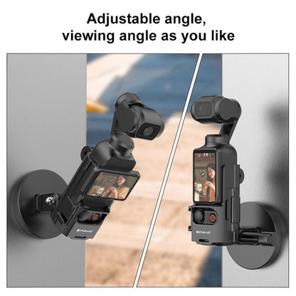 For DJI OSMO Pocket 3 PULUZ Protective Frame Magnetic Desktop Mount Angle Adjustable Base, Magnetic Desktop Mount - ORIWHIZDJI & Insta360 AccessoriesMount & HolderOsmo Pocket Accessories