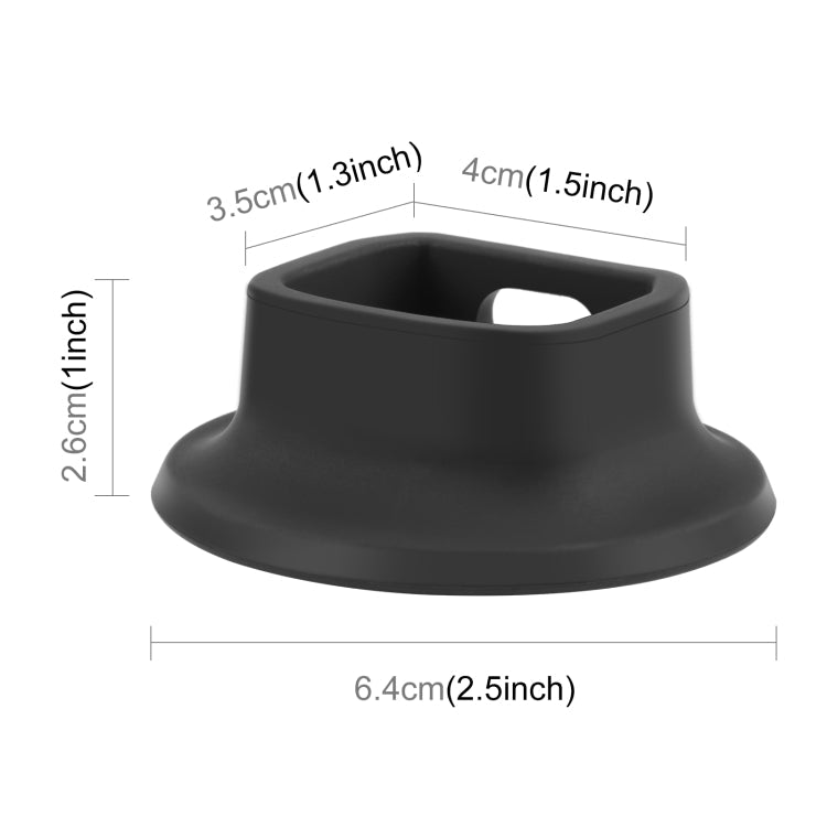 For DJI Osmo Pocket 3 PULUZ Silicone Dock Desktop Charging Base Bracket, Silicone Dock Base - ORIWHIZDJI & Insta360 AccessoriesMount & HolderOsmo Pocket Accessories