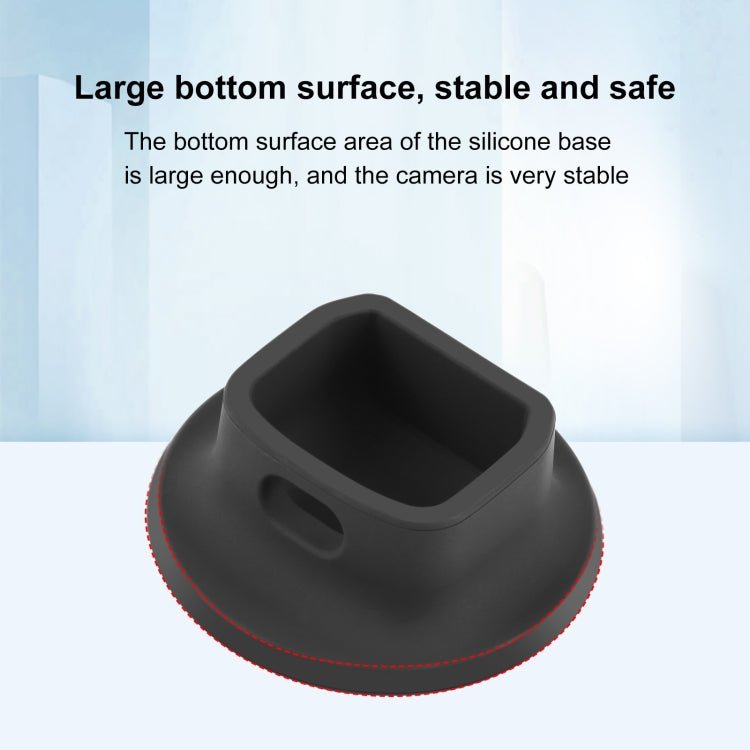 For DJI Osmo Pocket 3 PULUZ Silicone Dock Desktop Charging Base Bracket, Silicone Dock Base - ORIWHIZDJI & Insta360 AccessoriesMount & HolderOsmo Pocket Accessories