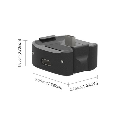 For DJI OSMO Pocket 3 PULUZ USB - C / Type - C Dock Desktop Charging Base Aluminum Alloy Bracket, Desktop Charging Base - ORIWHIZDJI & Insta360 AccessoriesMount & HolderOsmo Pocket Accessories
