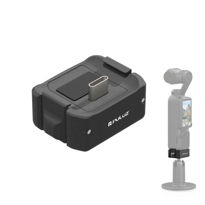 For DJI OSMO Pocket 3 PULUZ USB - C / Type - C Dock Desktop Charging Base Aluminum Alloy Bracket, Desktop Charging Base - ORIWHIZDJI & Insta360 AccessoriesMount & HolderOsmo Pocket Accessories
