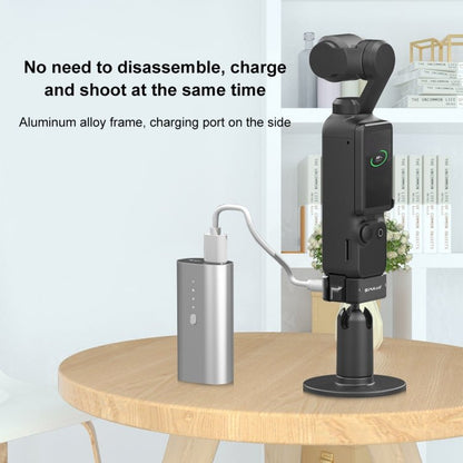 For DJI OSMO Pocket 3 PULUZ USB - C / Type - C Dock Desktop Charging Base Aluminum Alloy Bracket, Desktop Charging Base - ORIWHIZDJI & Insta360 AccessoriesMount & HolderOsmo Pocket Accessories