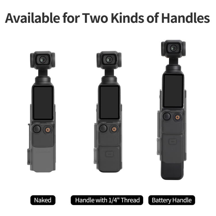 For DJI OSMO Pocket 3 Sunnylife Hand Band Protective Frame Cold Shoe Extension Handle Cover, Extension Frame - ORIWHIZDJI & Insta360 AccessoriesMount & HolderOsmo Pocket Accessories