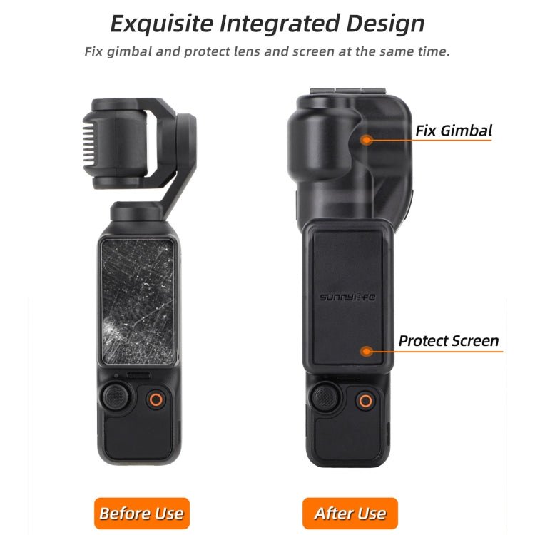 For DJI OSMO Pocket 3 Sunnylife Integrated Gimbal Cover Camera Protector, OP3 - Z754 - ORIWHIZDJI & Insta360 AccessoriesMount & HolderOsmo Pocket Accessories
