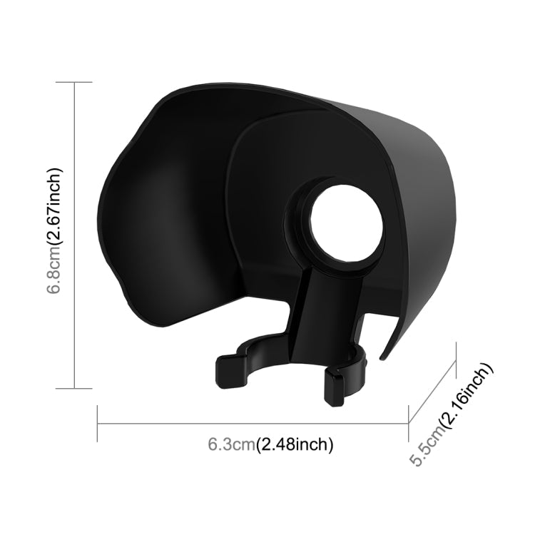 For DJI OSMO Pocket 3 Sunshade Lens Protective Cover Hood, Sunshade - ORIWHIZDJI & Insta360 AccessoriesLens AccessoriesOsmo Pocket Accessories