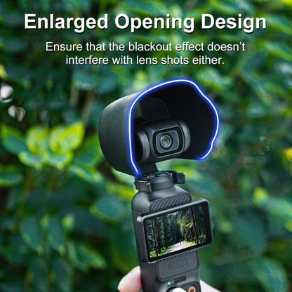 For DJI OSMO Pocket 3 Sunshade Lens Protective Cover Hood, Sunshade - ORIWHIZDJI & Insta360 AccessoriesLens AccessoriesOsmo Pocket Accessories