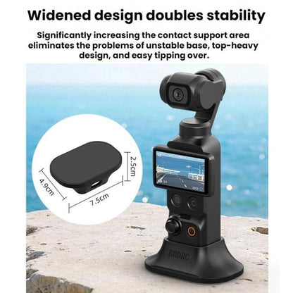 For DJI Osmo Pocket 4 / 3 BRDRC Car Desktop Silicone Mount - ORIWHIZBRDRCDJI & Insta360 AccessoriesMount & Holder