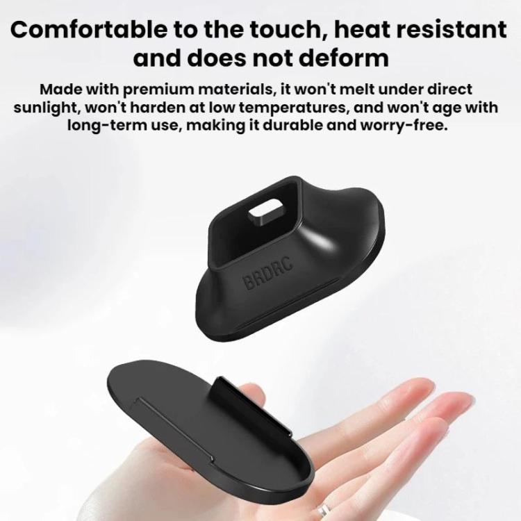 For DJI Osmo Pocket 4 / 3 BRDRC Car Desktop Silicone Mount - ORIWHIZBRDRCDJI & Insta360 AccessoriesMount & Holder