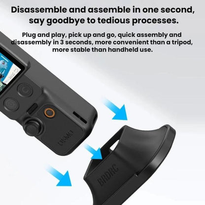 For DJI Osmo Pocket 4 / 3 BRDRC Car Desktop Silicone Mount - ORIWHIZBRDRCDJI & Insta360 AccessoriesMount & Holder