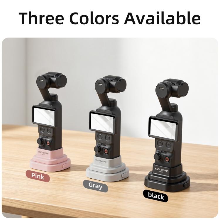 For DJI Osmo Pocket 4 / 3 Sunnylife Detachable Car & Desktop Base Stand Base Desktop Stabilizer Supporting Holder, OP4 - DZ157 - ORIWHIZDJI & Insta360 AccessoriesMount & HolderOsmo Pocket Accessories