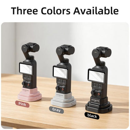 For DJI Osmo Pocket 4 / 3 Sunnylife Detachable Car & Desktop Base Stand Base Desktop Stabilizer Supporting Holder, OP4 - DZ157 - ORIWHIZDJI & Insta360 AccessoriesMount & HolderOsmo Pocket Accessories