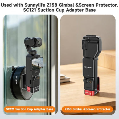 For DJI Osmo Pocket 4 / 3 Sunnylife Metal Quick - Release Magnetic Mount Tabletop Base Bracket Angles Adjustable Stand, OP4 - ZJ154 - ORIWHIZDJI & Insta360 AccessoriesMount & HolderOsmo Pocket Accessories