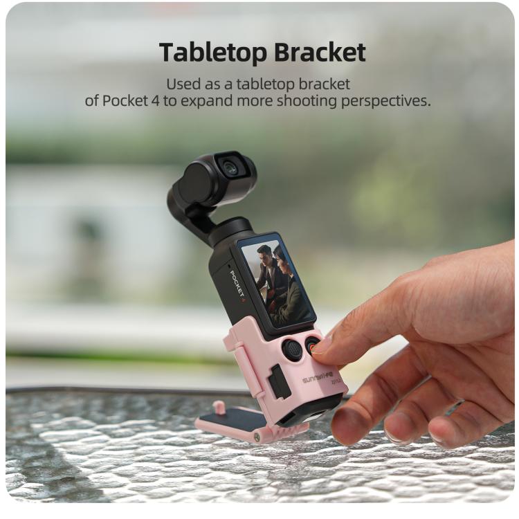 For DJI Osmo Pocket 4 / 3 Sunnylife Multifunctional Magnetic Mount Tabletop Base Bracket Angles Adjustable Stand, OP4 - ZJ152 - ORIWHIZDJI & Insta360 AccessoriesMount & HolderOsmo Pocket Accessories