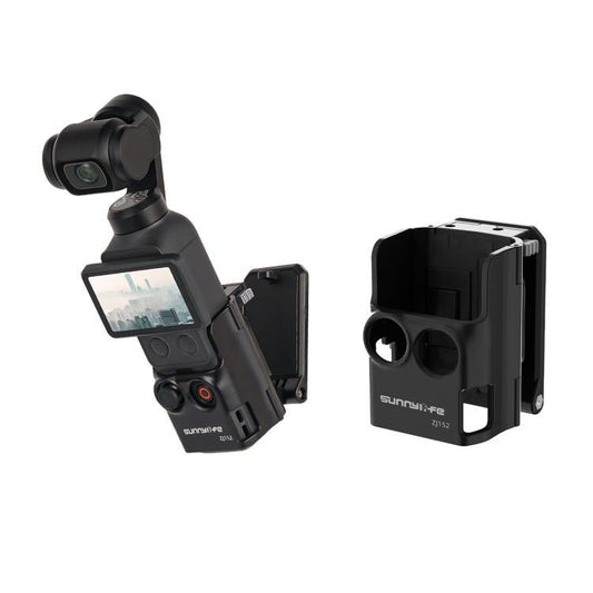 حامل مغناطيسي متعدد الوظائف من ساني لايف، مناسب لكاميرا DJI Osmo Pocket 4 / 3، قاعدة تثبيت قابلة لتعديل الزوايا، OP4 - ZJ152 - ORIWHIZ، ملحقات DJI و Insta360، حامل وملحقات Osmo Pocket
