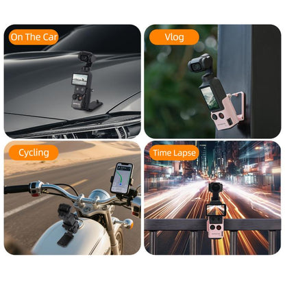 For DJI Osmo Pocket 4 / 3 Sunnylife Multifunctional Magnetic Mount Tabletop Base Bracket Angles Adjustable Stand, OP4 - ZJ152 - ORIWHIZDJI & Insta360 AccessoriesMount & HolderOsmo Pocket Accessories