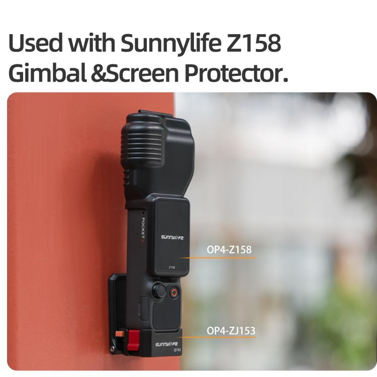 For DJI Osmo Pocket 4 / 3 Sunnylife Quick - Release Magnetic Mount Tabletop Base Plastic Bracket Angles Adjustable Stand, OP4 - ZJ153 - ORIWHIZDJI & Insta360 AccessoriesMount & HolderOsmo Pocket Accessories