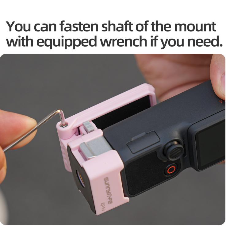 For DJI Osmo Pocket 4 / 3 Sunnylife Quick - Release Magnetic Mount Tabletop Base Plastic Bracket Angles Adjustable Stand, OP4 - ZJ153 - ORIWHIZDJI & Insta360 AccessoriesMount & HolderOsmo Pocket Accessories