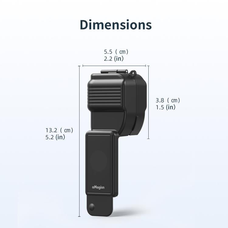 For DJI Osmo Pocket 4 aMagisn Gimbal Protector Case Protective Cover with One - Piece Flip Design Integrated 3D Joystick Guard - ORIWHIZaMagisnCase & BagsDJI & Insta360 Accessories
