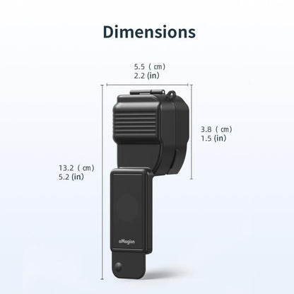 For DJI Osmo Pocket 4 aMagisn Gimbal Protector Case Protective Cover with One - Piece Flip Design Integrated 3D Joystick Guard - ORIWHIZaMagisnCase & BagsDJI & Insta360 Accessories